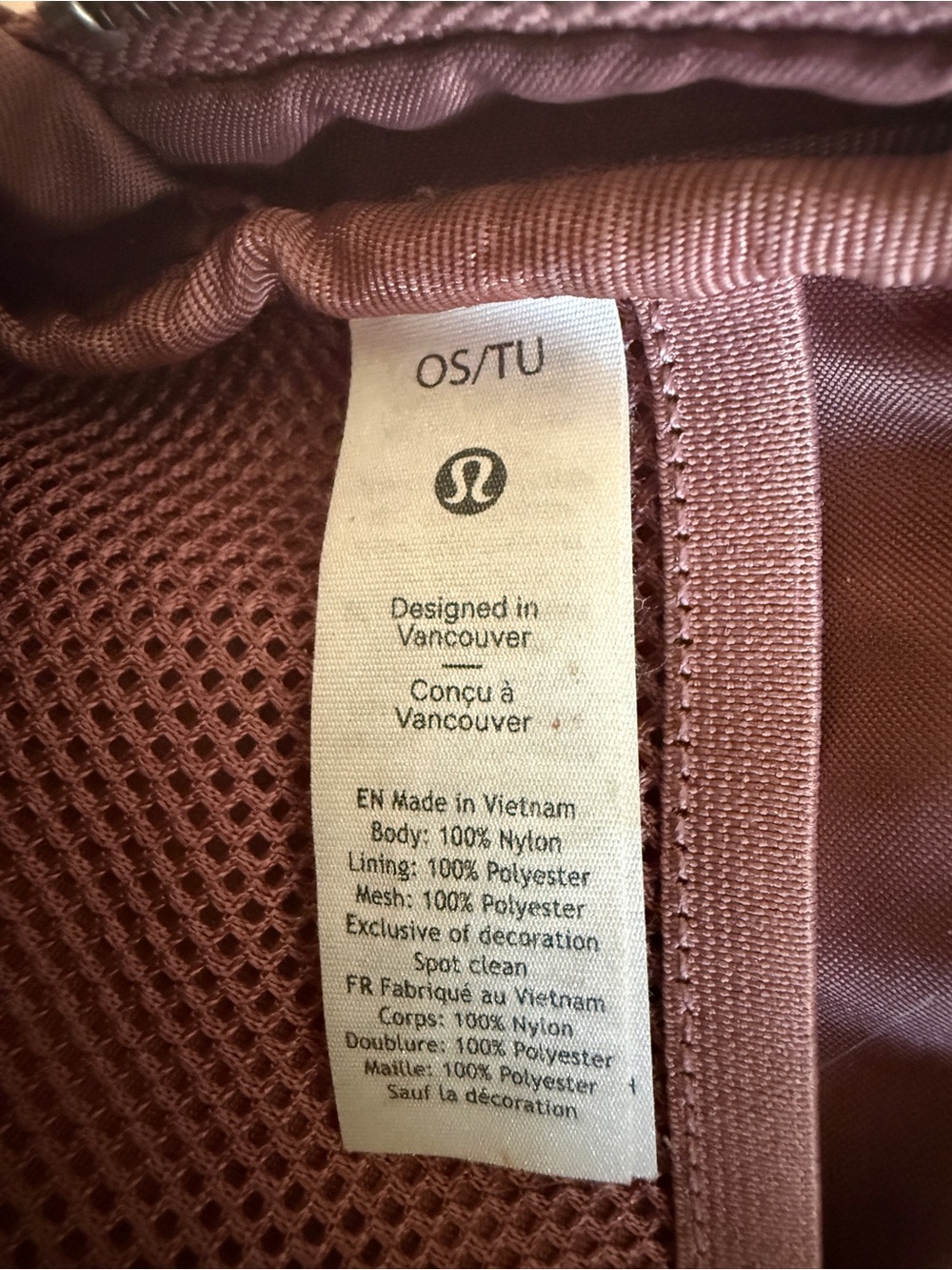 lululemon athletica  Mauve Belt Bag - Picture 3 of 5